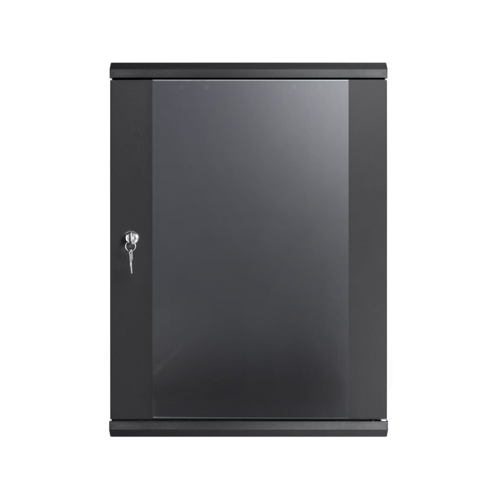 15u 550mm deep Flat Pack wall mount network data comms rack cabinet CAB ...